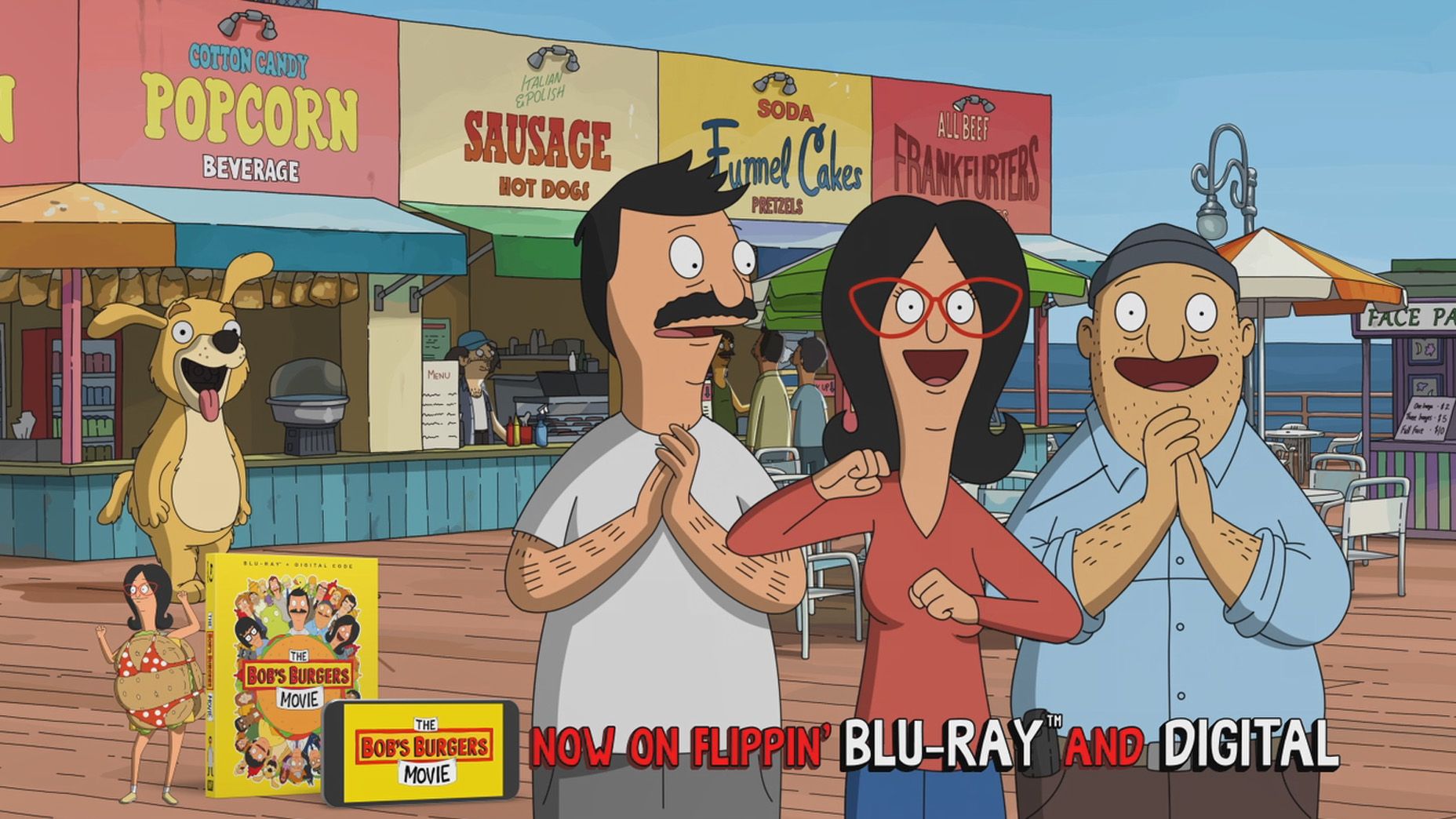 THE BOB'S BURGERS MOVIE: BEEF UP YOUR MOVIE COLLECTION